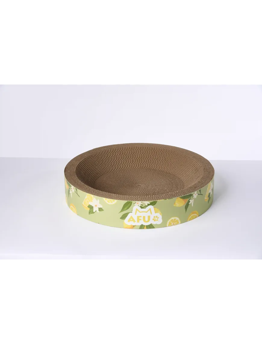 Картонено кръгло легло-драскалка, 48 cm