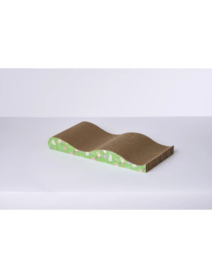 Картонено вълнообразно легло-драскалка, 42 cm